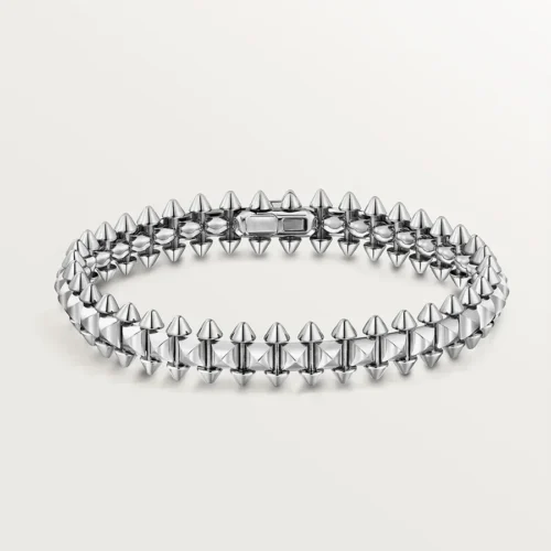Home ZYRONO 6 Clash Silver Bracelet Medium Model Thumbnail