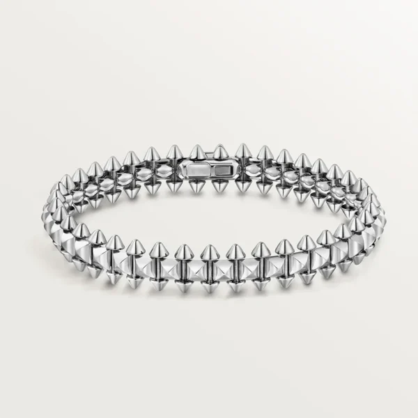 Clash Silver Bracelet, Medium Model, ZYRONO Free Shipping