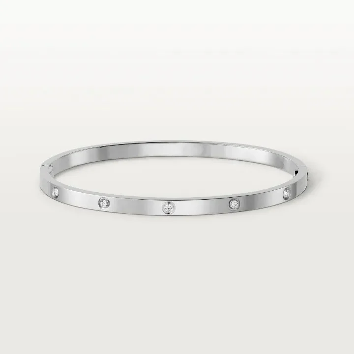 Love Bracelet 3.65mm 10 Diamonds, Small Model, ZYRONO Free Shipping Love Bracelet 3.65mm 10 Diamonds Small Model ZYRONO Free Shipping