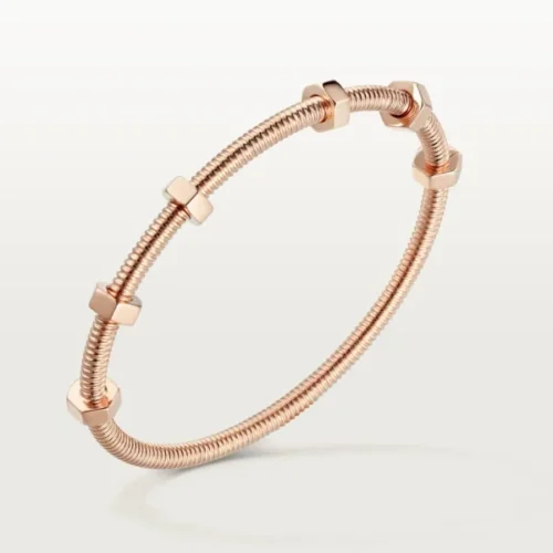 Home ZYRONO 22 Nuts And Bolts Rose Gold Bracelet Thumbnail