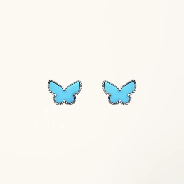 [ZYRONO] SWEET ALHAMBRA BUTTERFLY STUD EARRINGS FREE SHIPPING