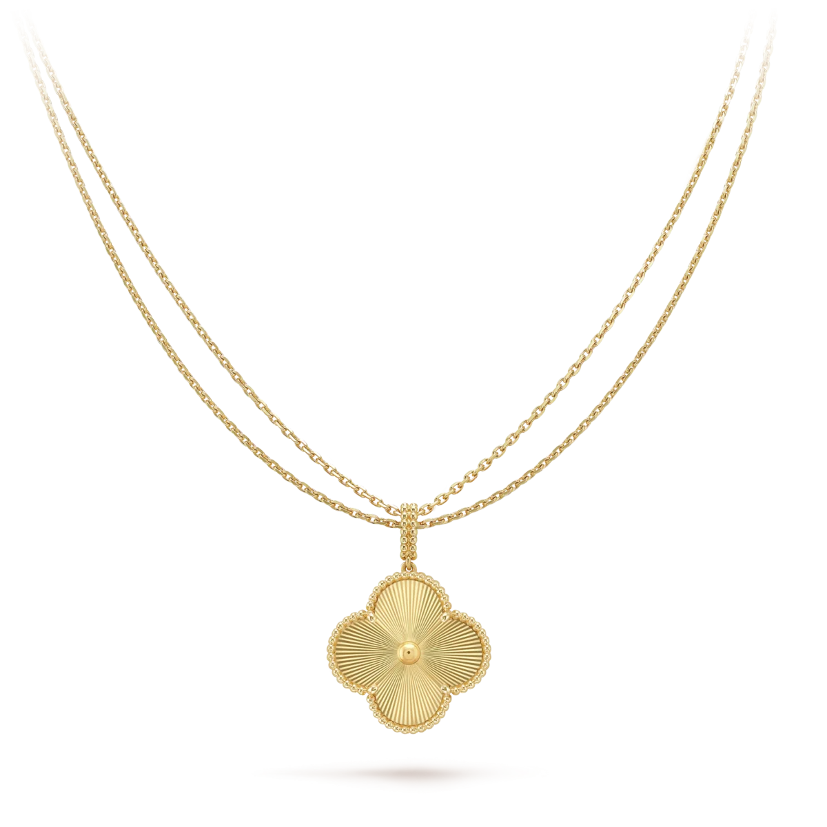 gold vermeil magic alhambra necklace trwne scaled