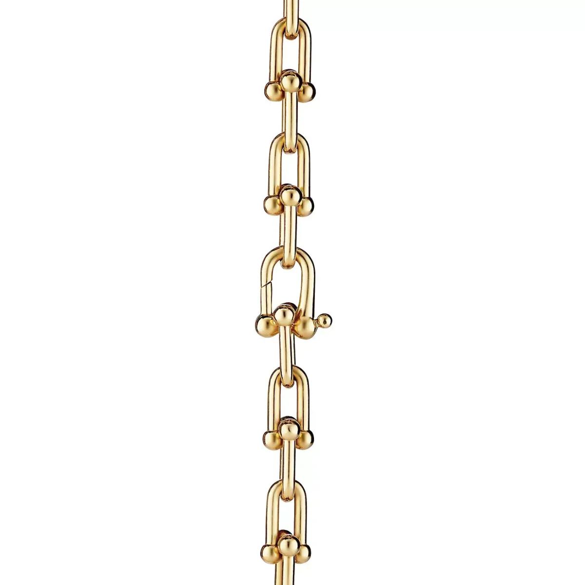 hardwear necklace in yellow gold