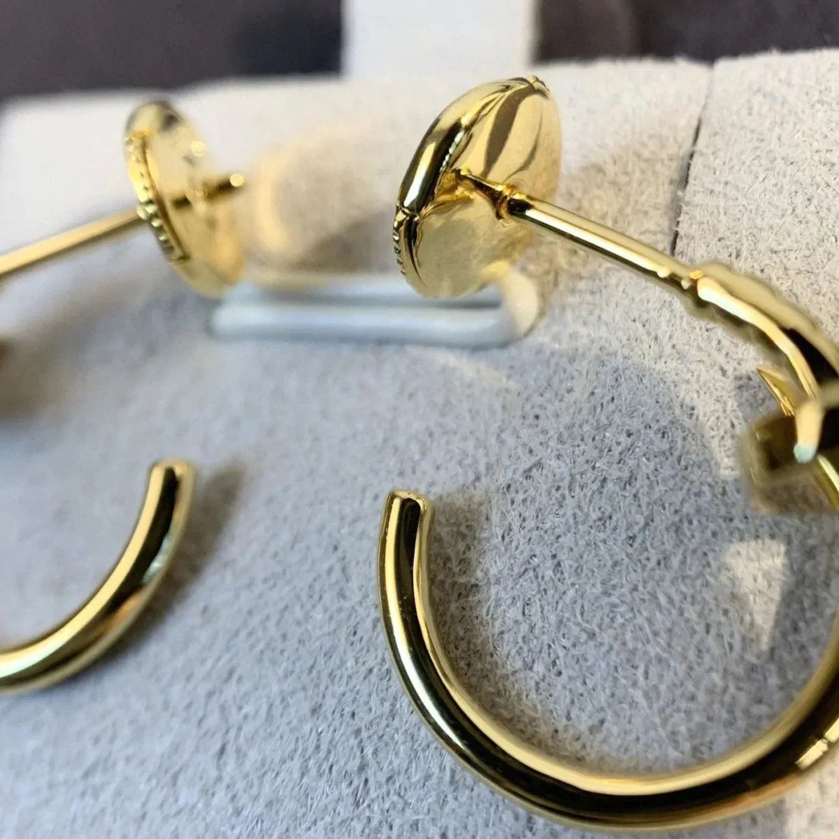 juste earrings gold 9jva2