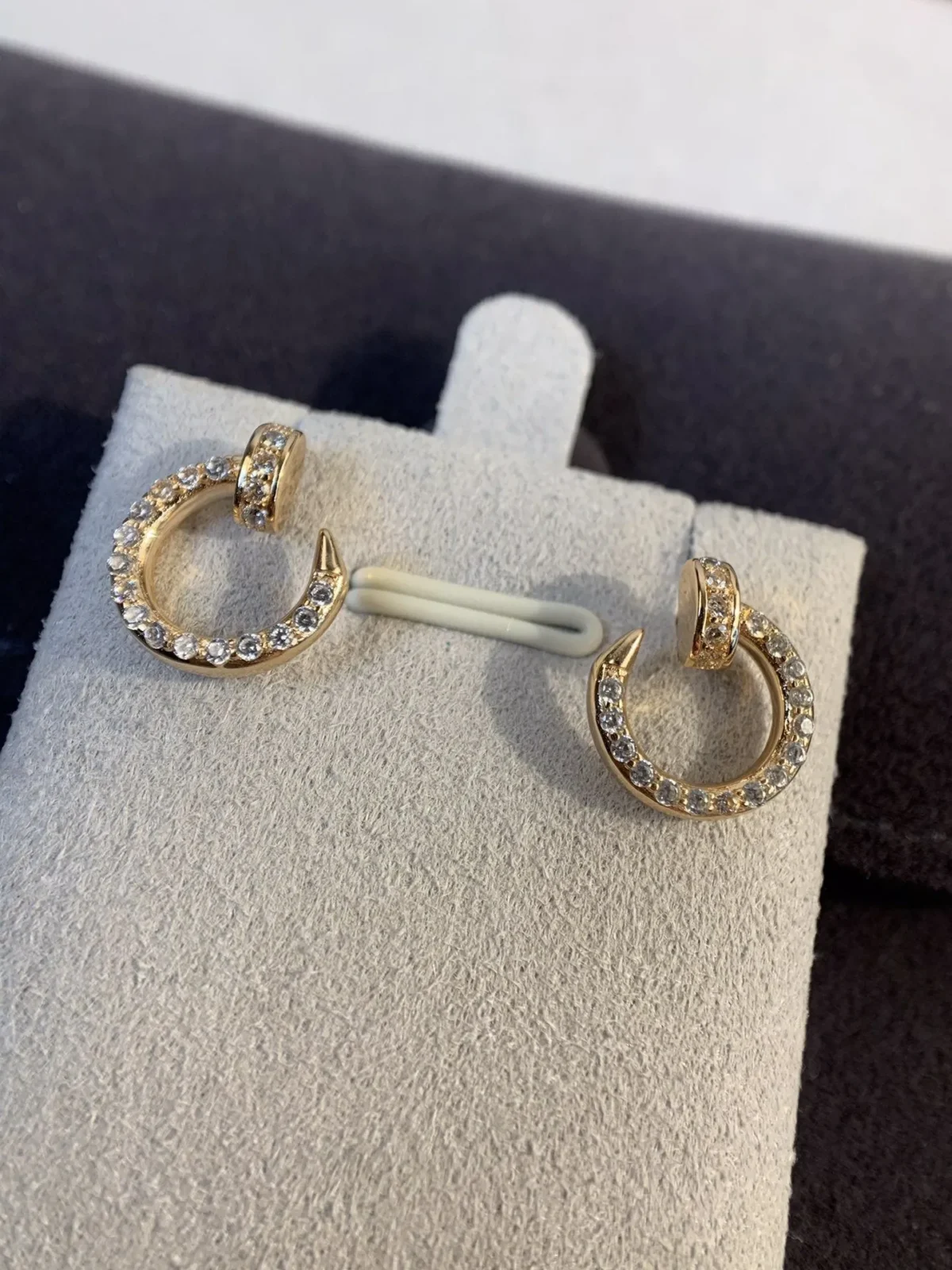 juste earrings gold diamonds zn1lc