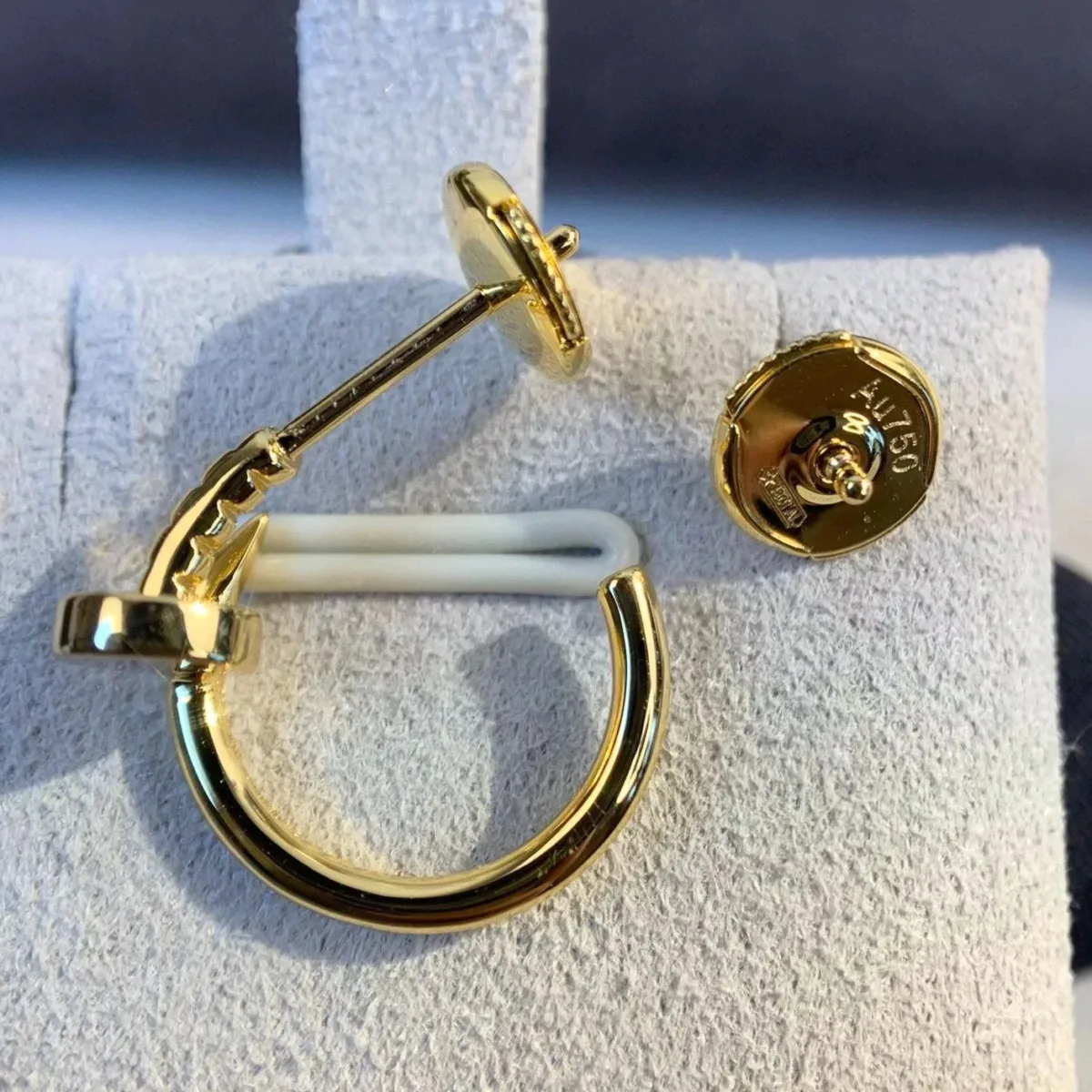 juste earrings gold uigl1
