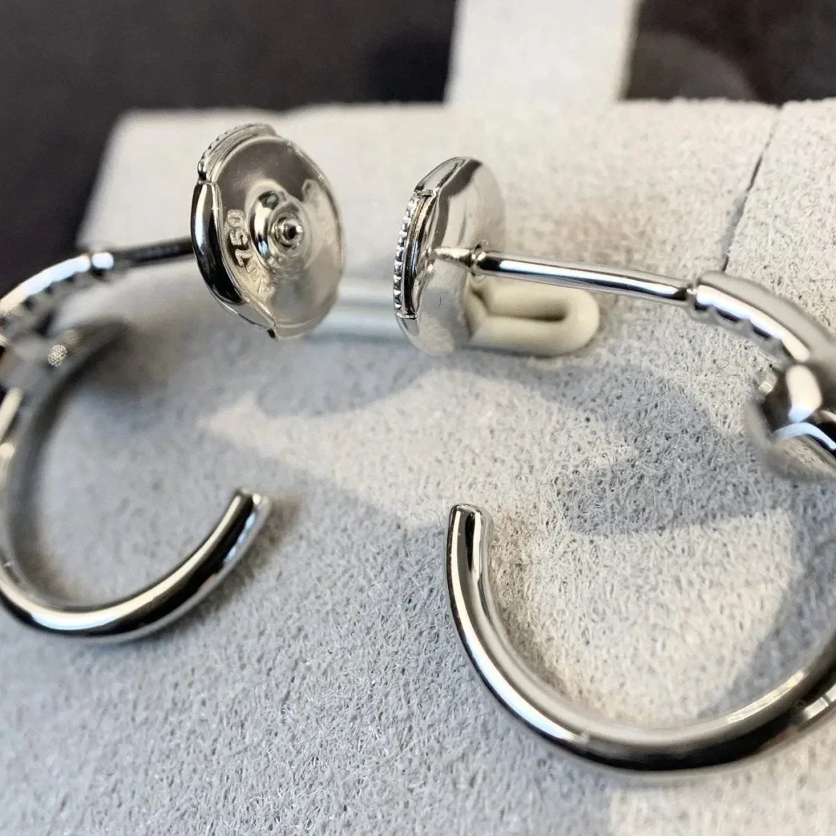 juste earrings silver uqvbd