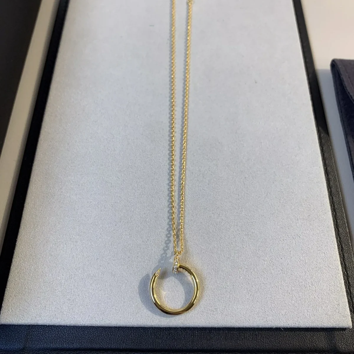 juste necklace gold 3z7mm