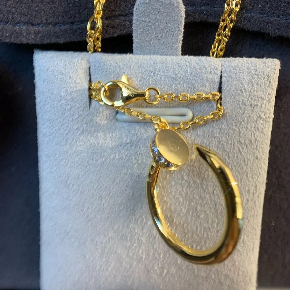 juste necklace gold diamonds t7j5g