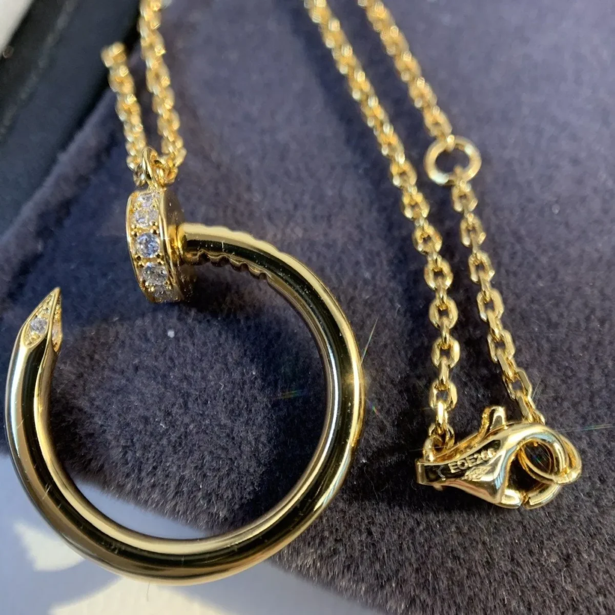 juste necklace gold