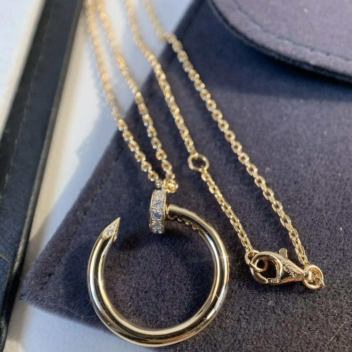 juste necklace rose gold q4026