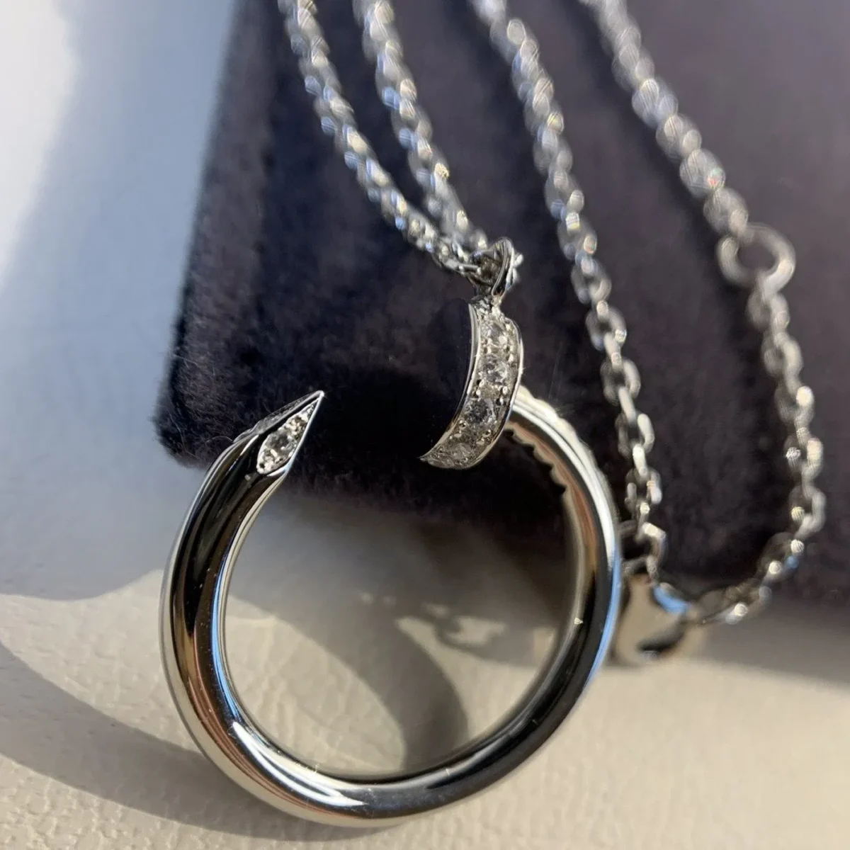 juste necklace silver bpddt