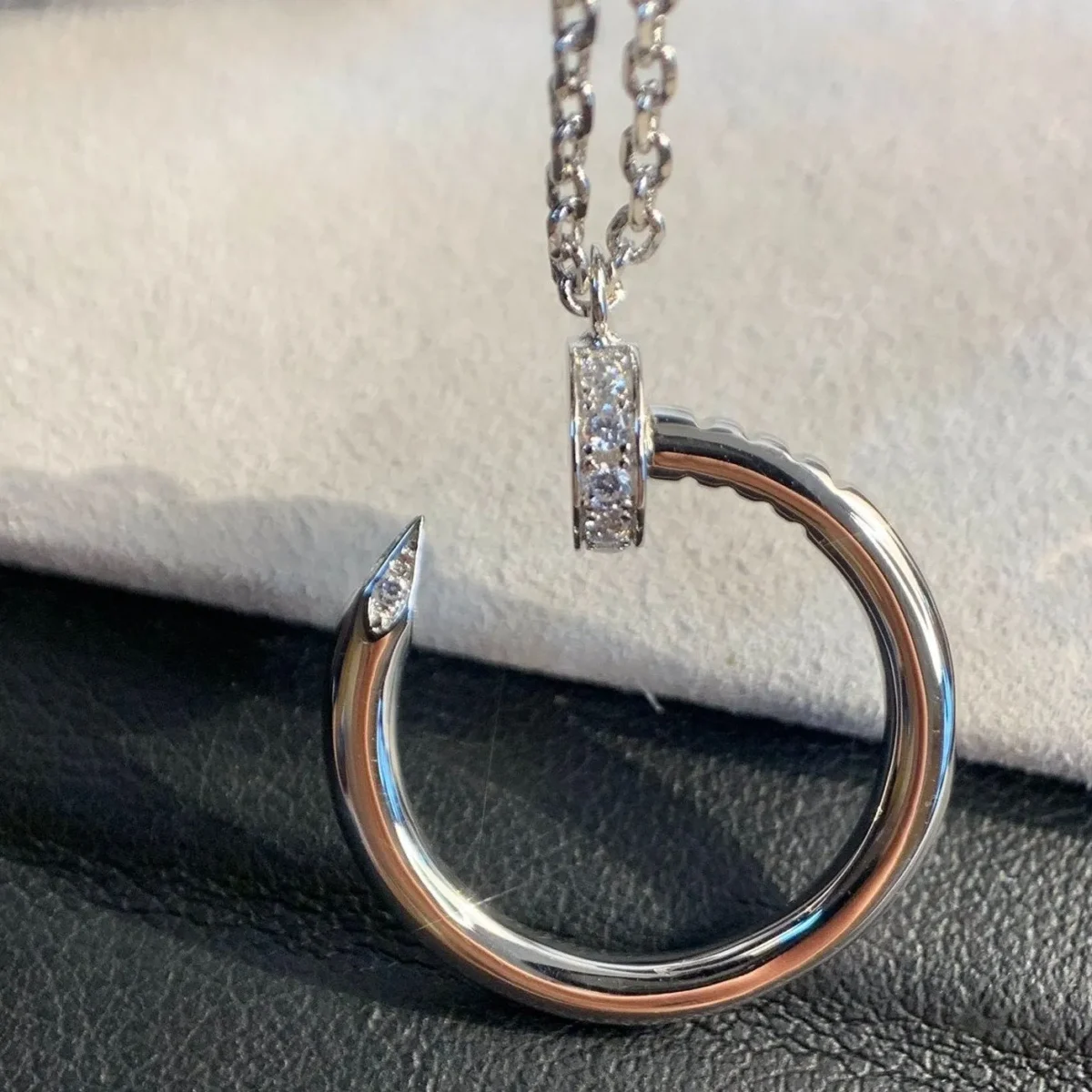 juste necklace silver rfo6q