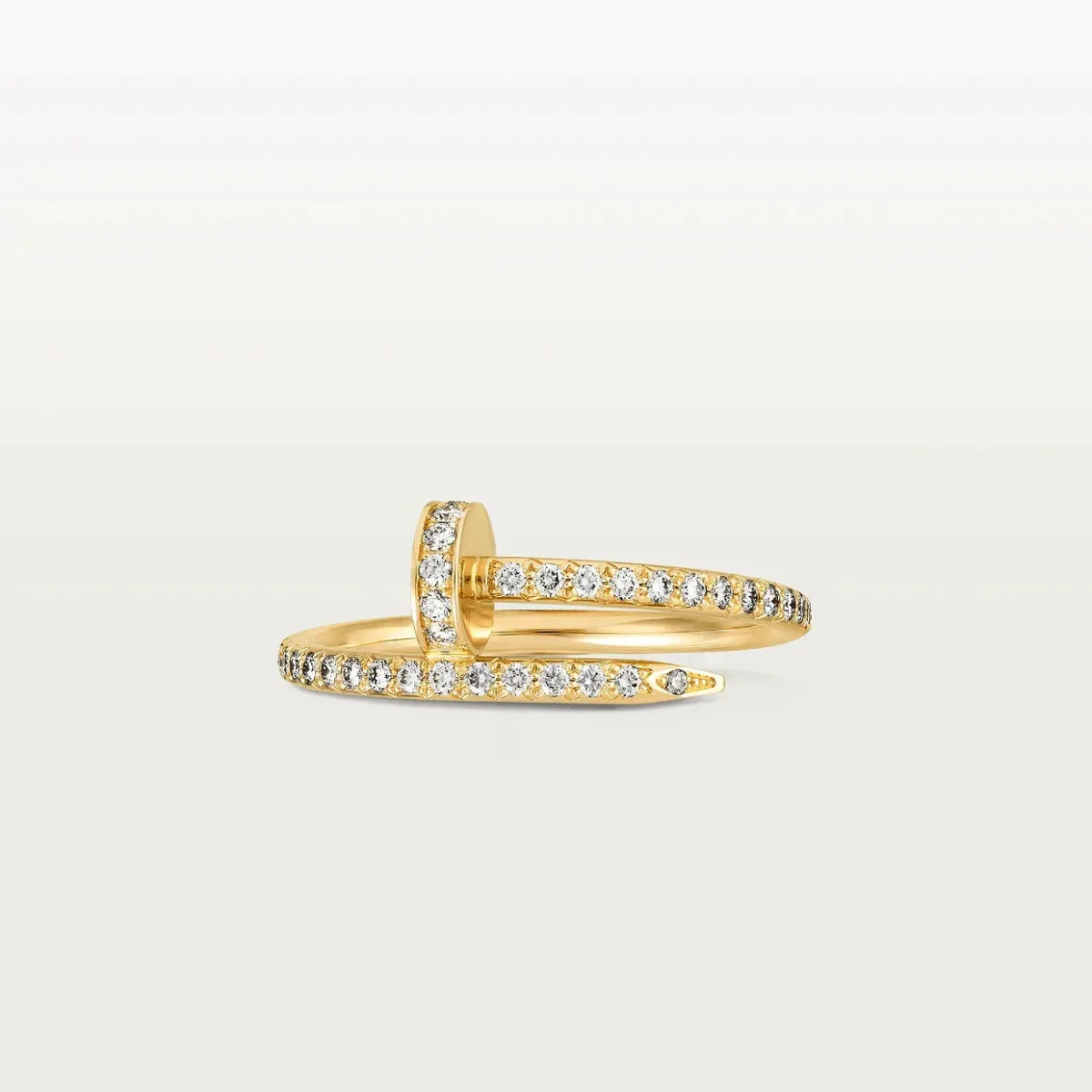 juste ring 18mm gold diamonds jdszq
