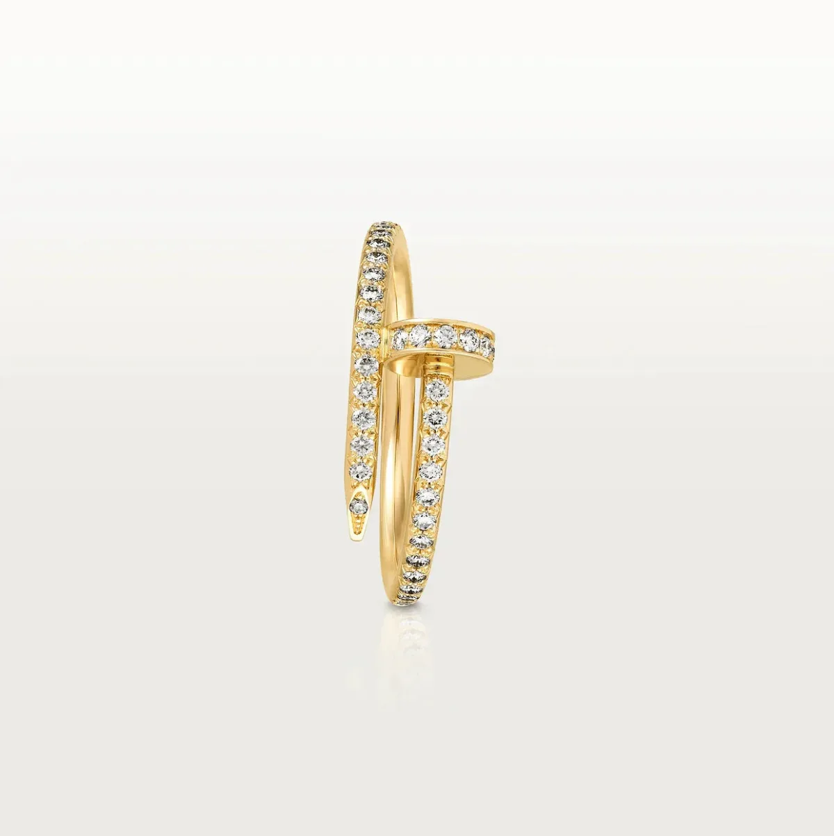 juste ring 18mm gold diamonds lnzrc