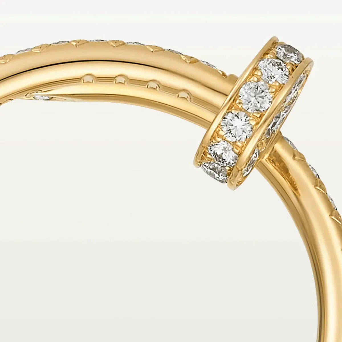 juste ring 18mm gold diamonds ybhmt
