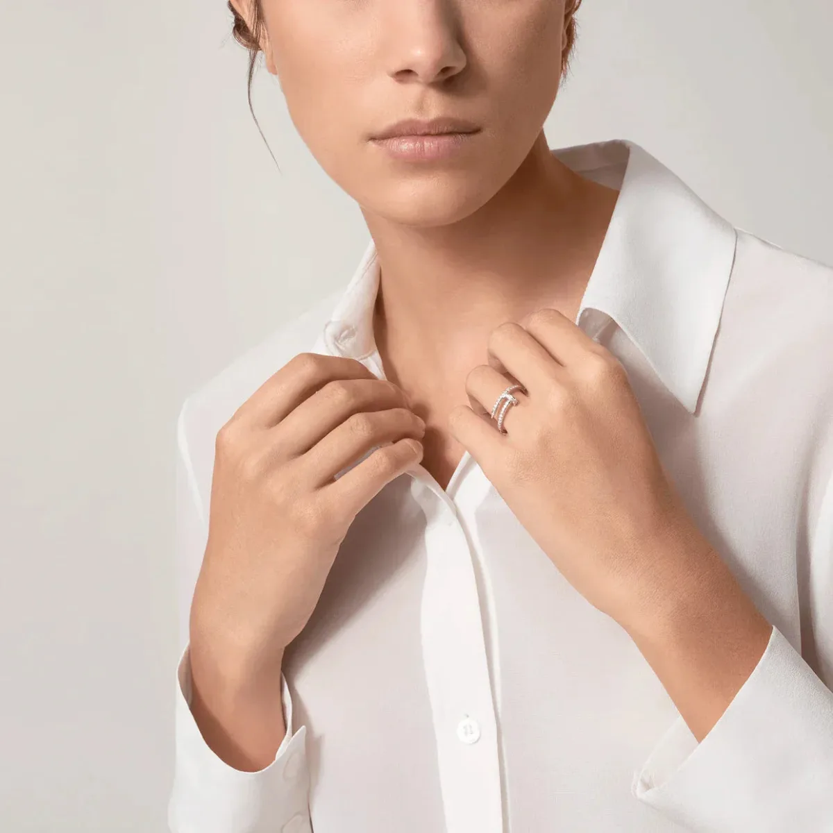 juste ring 18mm silver diamonds dlqar