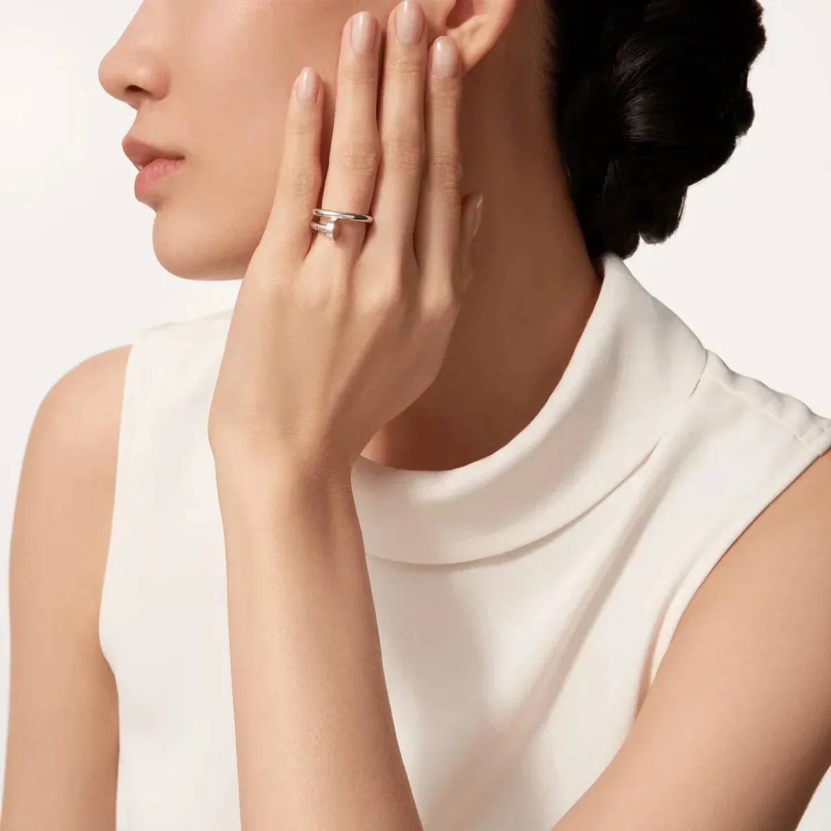juste ring 265mm silver zpiow
