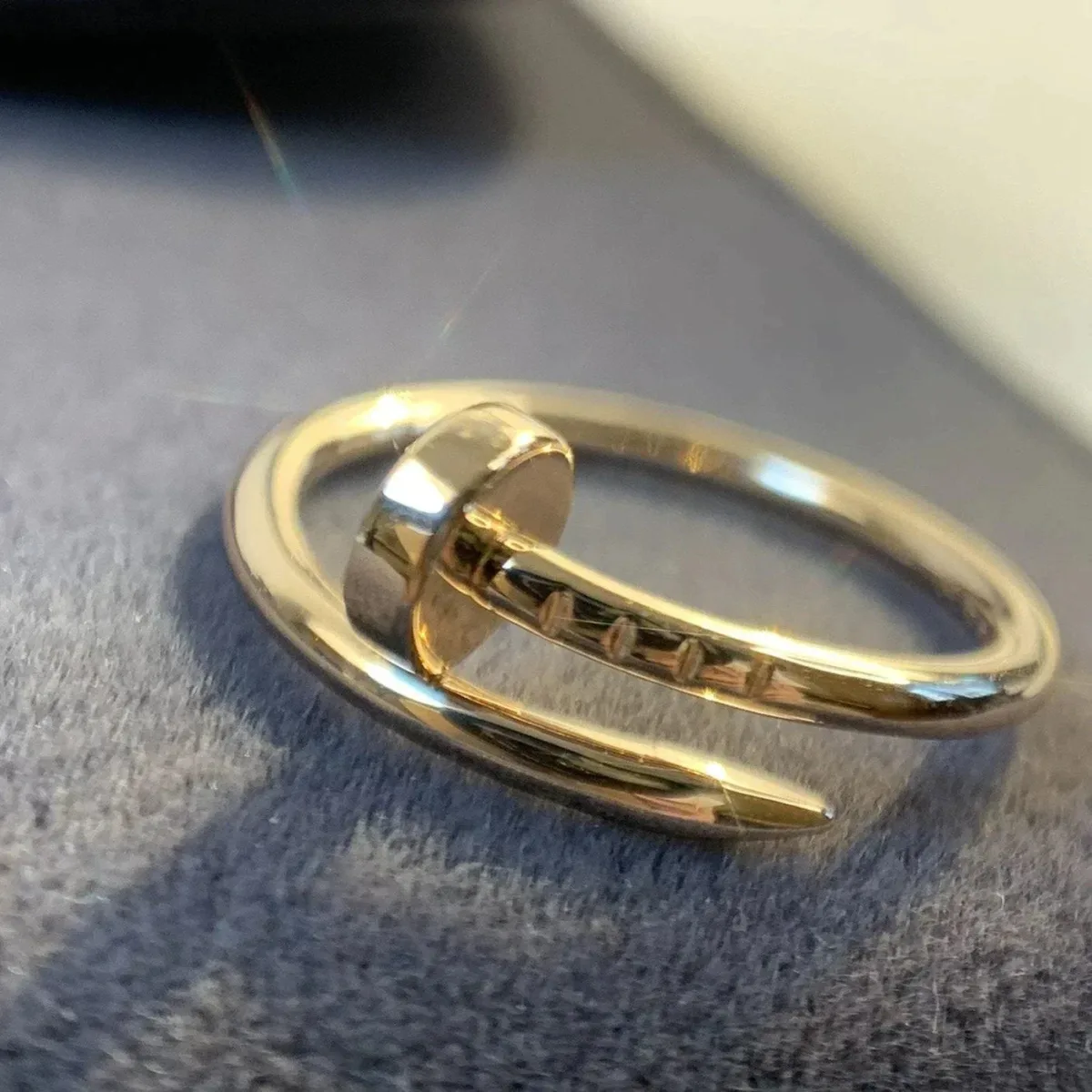 juste ring rose gold 18mm hbbqk