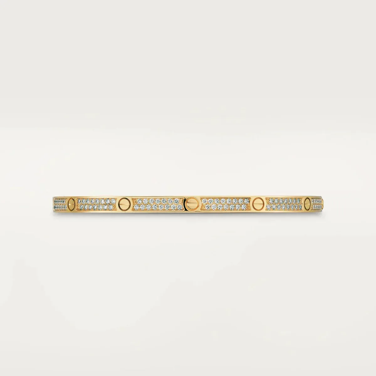 love bracelet 365mm diamond paved wwwjq