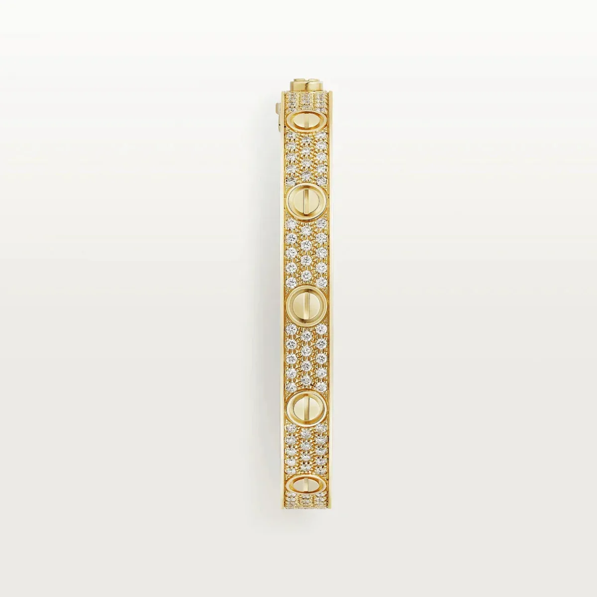 love bracelet 61mm diamond paved akbzo