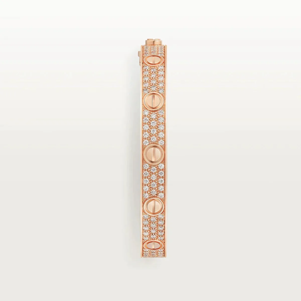 love bracelet 61mm diamond paved