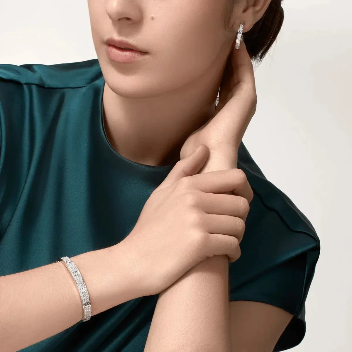 love bracelet 61mm diamond paved utrk1