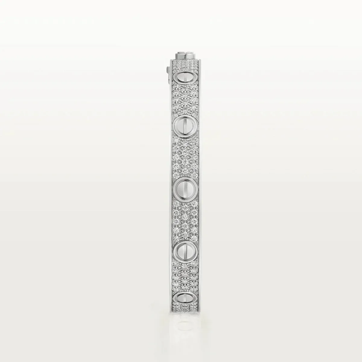 love bracelet 61mm diamond paved vt6u9