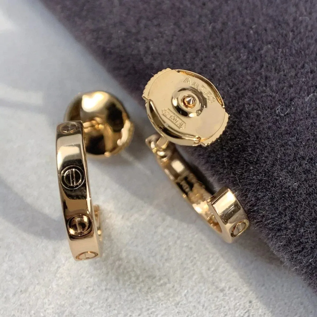love earrings 265mm rose gold rwbnq