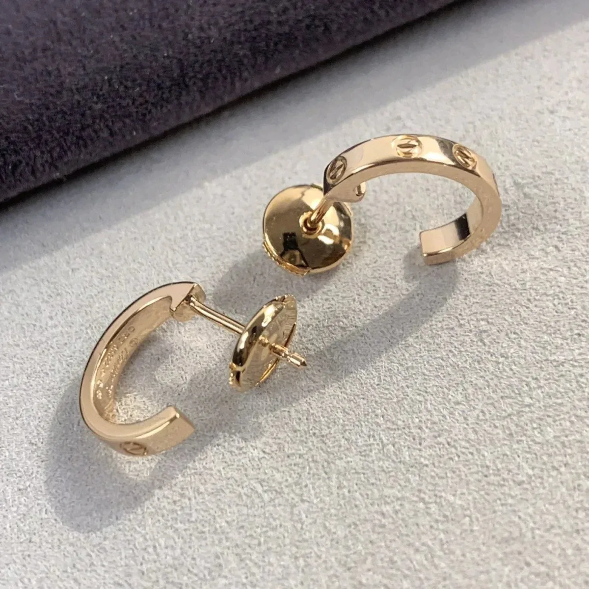 love earrings 265mm rose gold