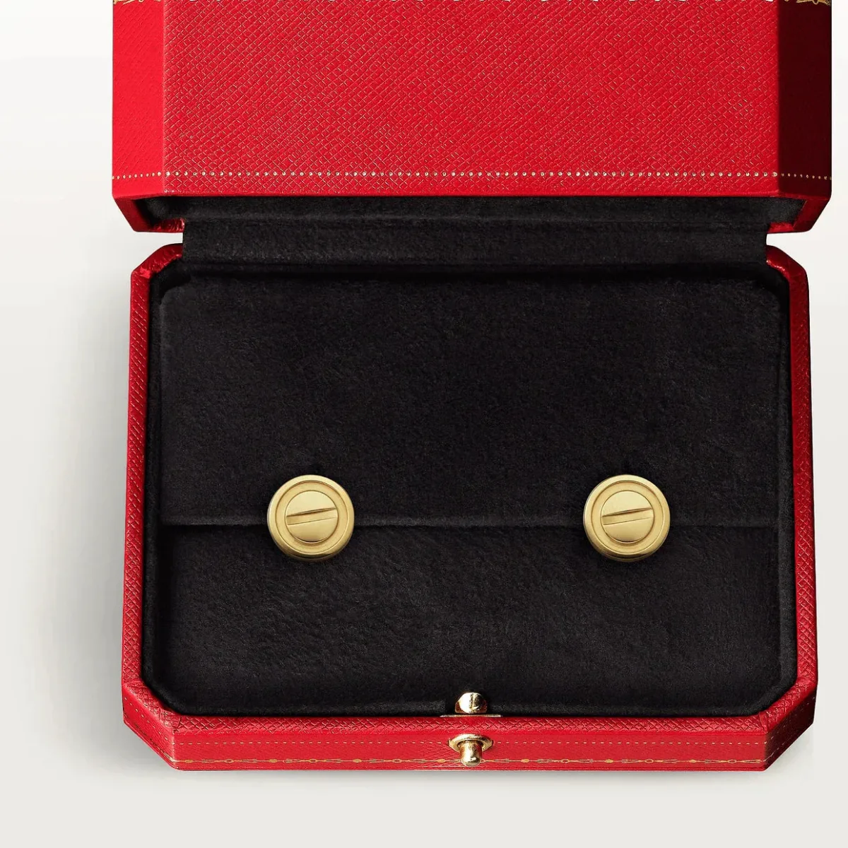 love earrings gold 72mm wew53