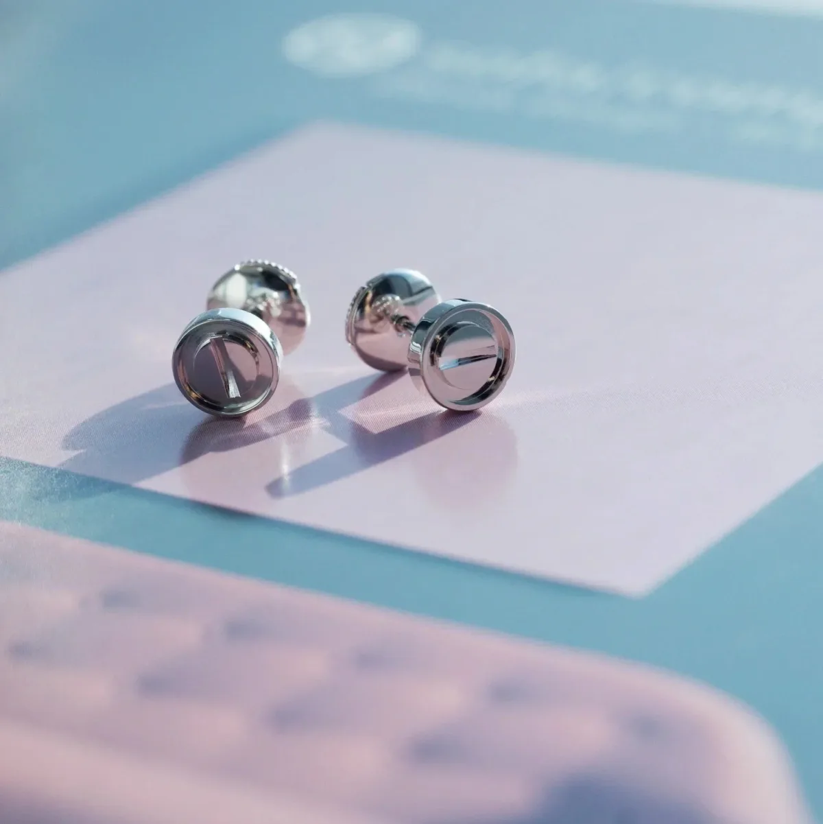 love earrings silver 72mm