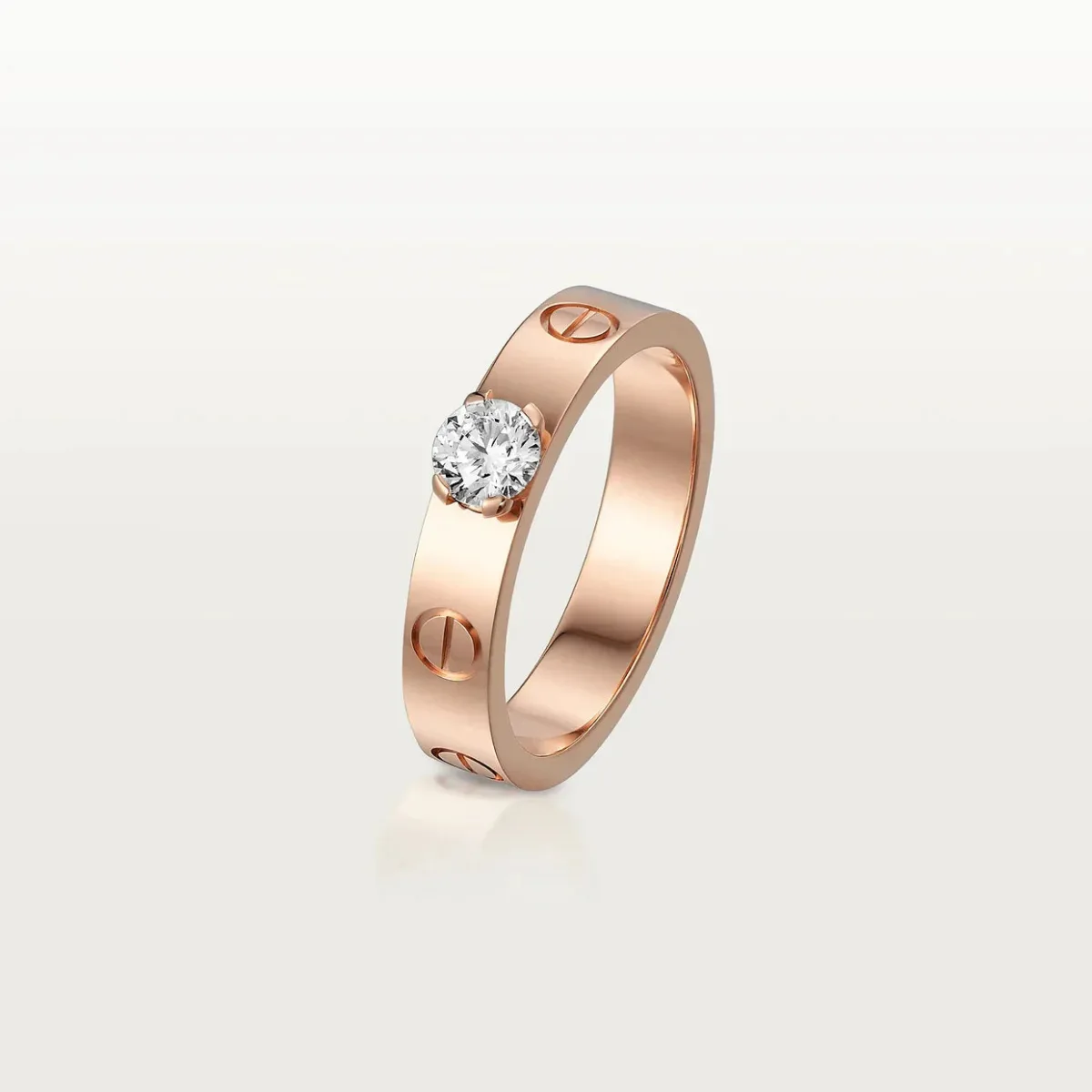 love ring 4mm 1 big diamond j3bjj