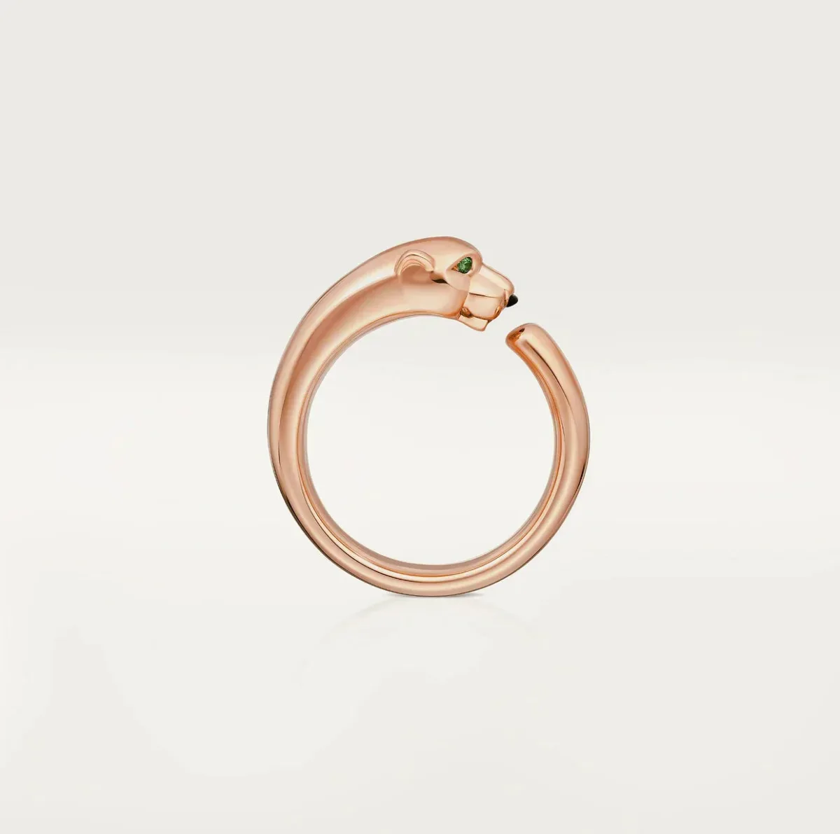 panthere rose gold small ring ehihh
