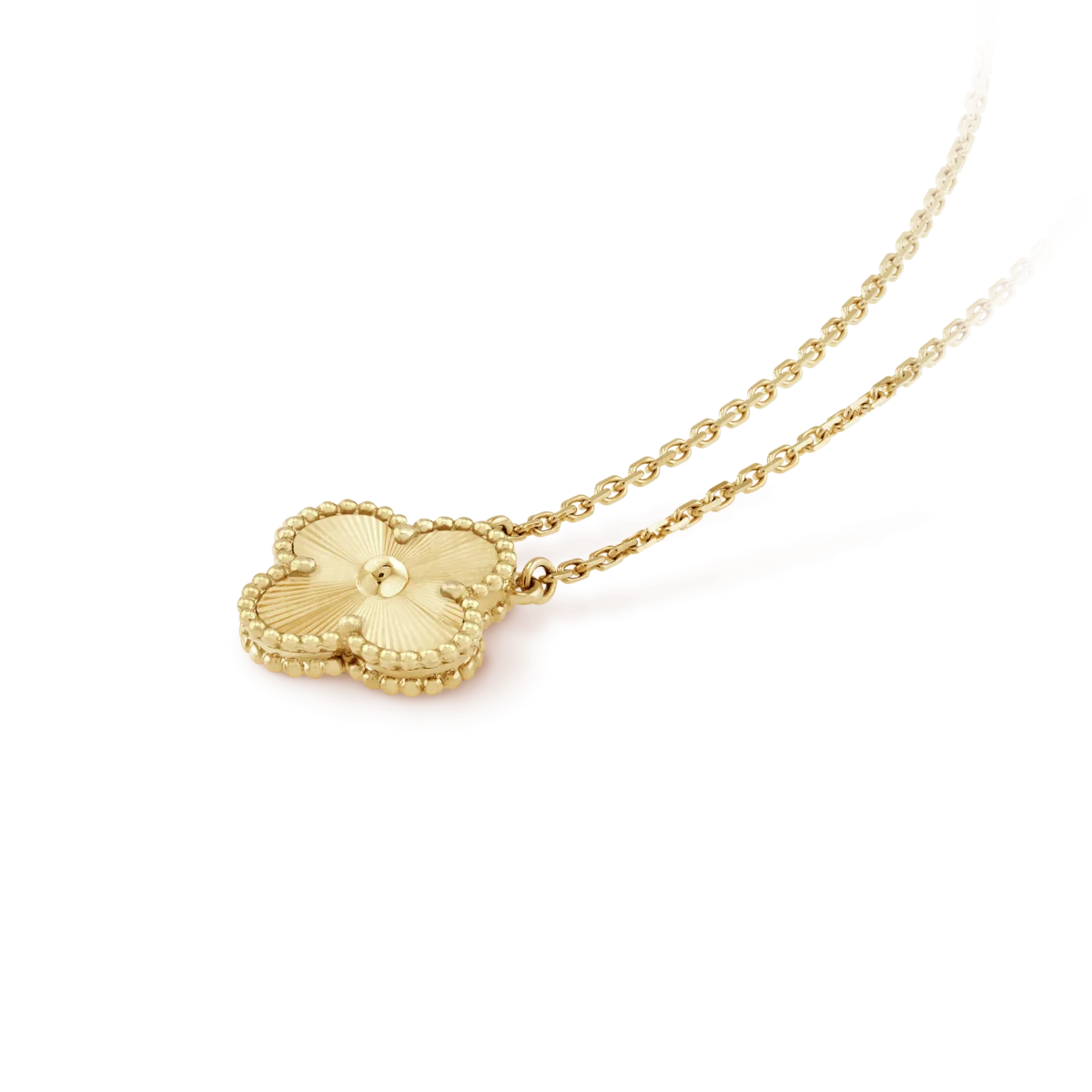 vintage alhambra pendant clover necklace ystls scaled