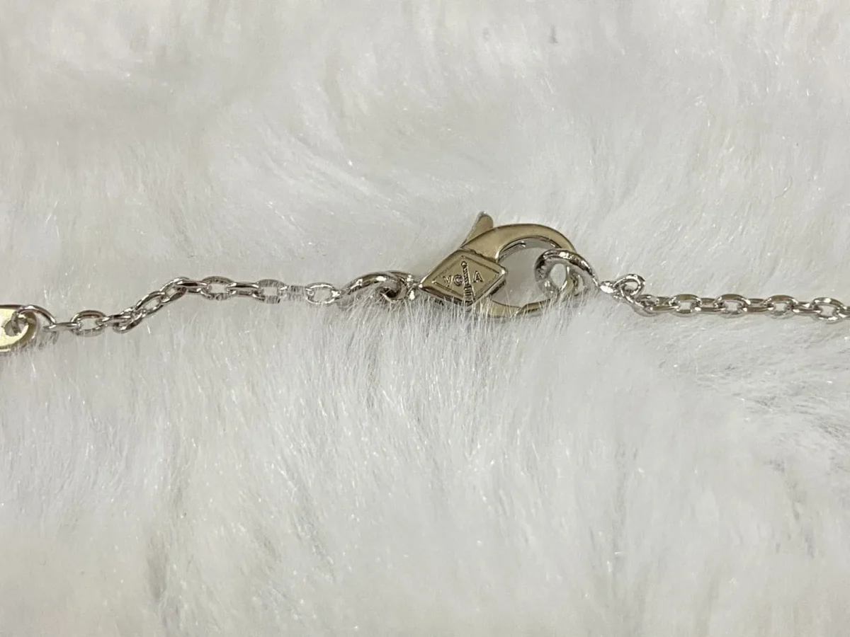 vintage alhambra tiger eye 10 motifs necklace ao6i3