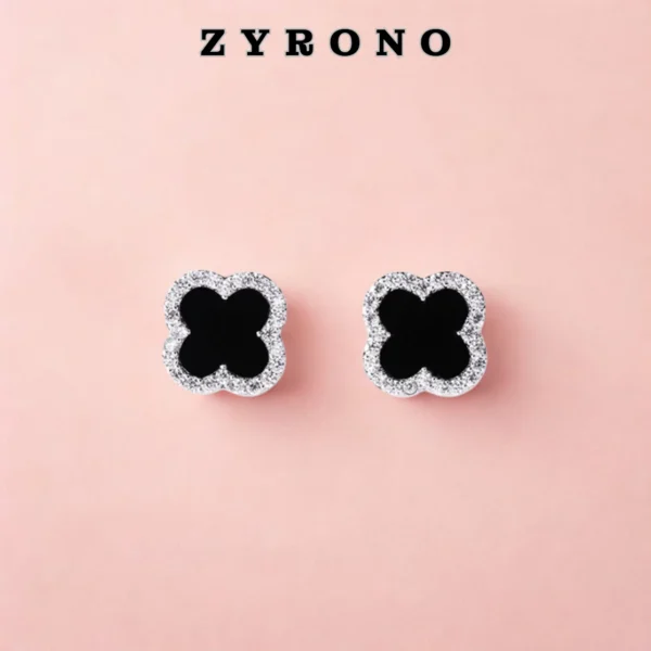 ZYRONO Snowflakes Silver Earrings Free Shipping
