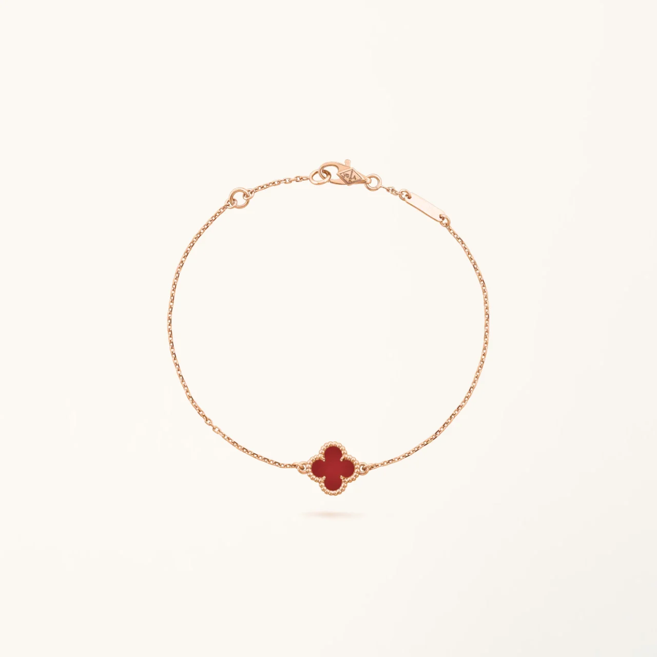 CLOVER CARNELIAN SINGLE FLOWER BRACELET FREE SHIPPING 3 CLOVER CARNELIAN SINGLE FLOWER BRACELET FREE SHIPPING 3
