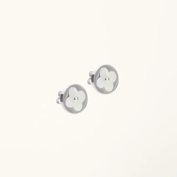 [ZYRONO] LUCKY LEAVES EARRINGS SLIVER CDE3022SV FREE SHIPPING
