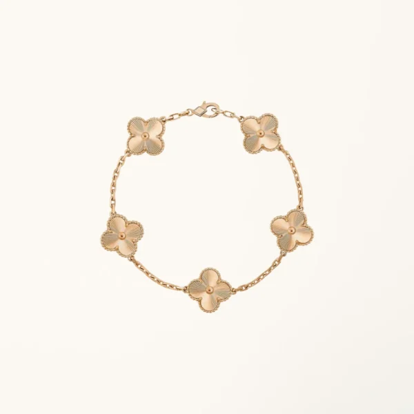 [ZYRONO] CLOVER 5 FLOWERS LASER BRACELET FREE SHIPPING