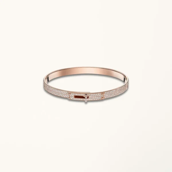 [ZYRONO] KELLY BRACELET DIAMOND PAVED FREE SHIPPING