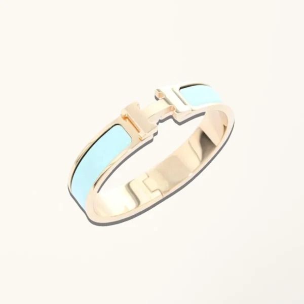 [ZYRONO] H LIGHT BLUE BRACELET FREE SHIPPING