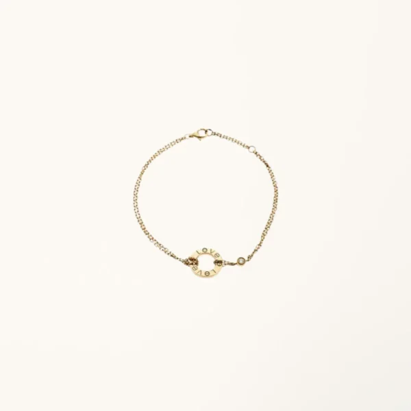 [ZYRONO] LOVE BRACELET 2 DIAMOND