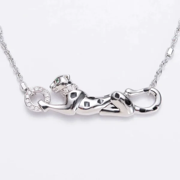 [Zyrono] PANTHERE PENDANT SILVER NECKLACE FREE SHIPPING
