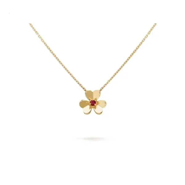 [Zyrono] FRIVOLE GOLD FLOWER NECKLACEFREE SHIPPING