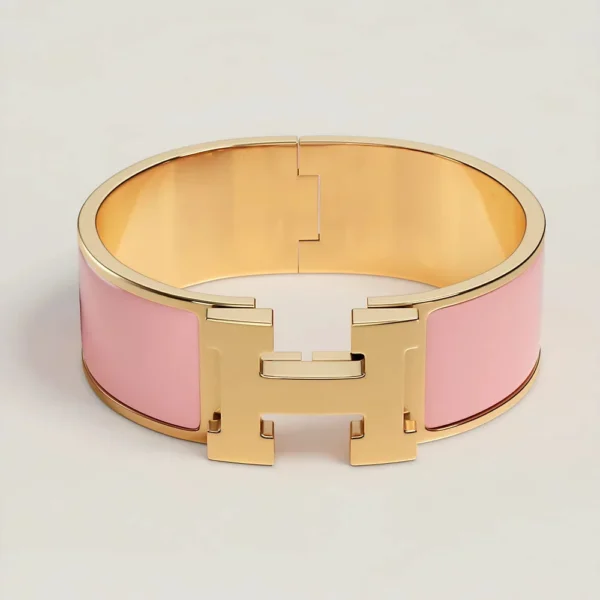 [Zyrono] H BRACELET 20MM GOLD FREE SHIPPING