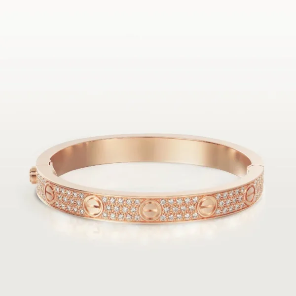 [Zyrono] LOVE BRACELET 3.65MM DIAMOND-PAVED