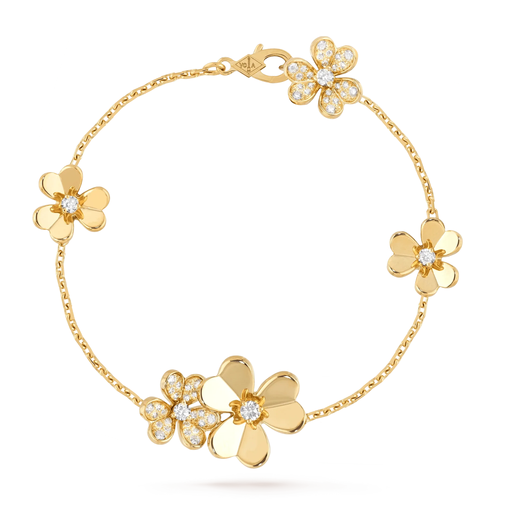 van-cleef-arpels-frivole-bracelet-5-flowers-yellow-gold-diamond-vcarp3w400-coral-1 van cleef arpels frivole bracelet 5 flowers yellow gold diamond vcarp3w400 coral 1