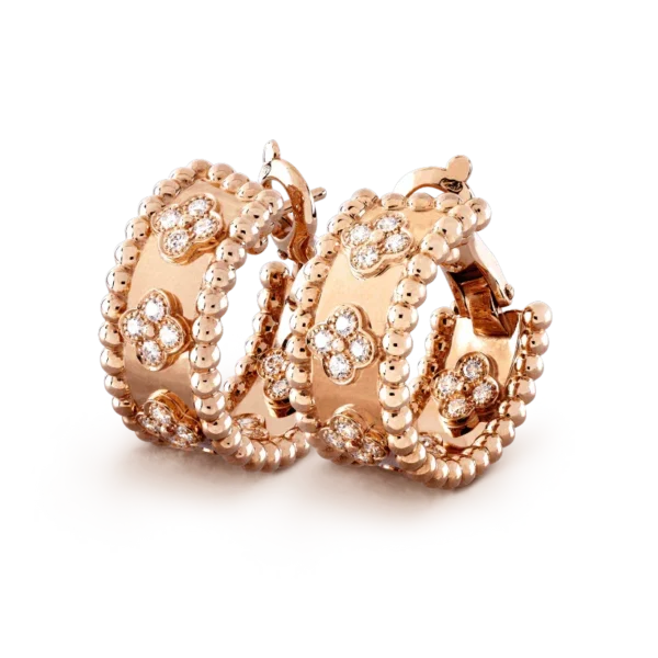 [Zyrono] PERLEE DIAMOND EARRINGS FREE SHIPPING