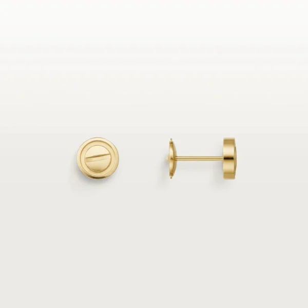 [Zyrono] LOVE EARRINGS GOLD 7.2MM FREE SHIPPING